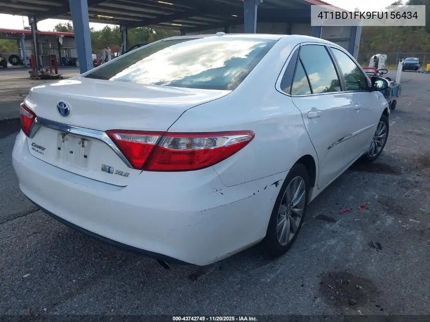 4T1BD1FK9FU156434 2015 Toyota Camry Hybrid Xle