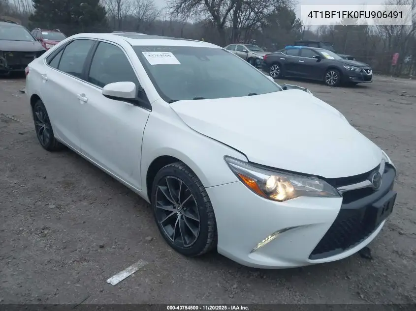 4T1BF1FK0FU906491 2015 Toyota Camry Xse