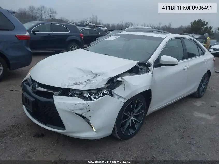 4T1BF1FK0FU906491 2015 Toyota Camry Xse
