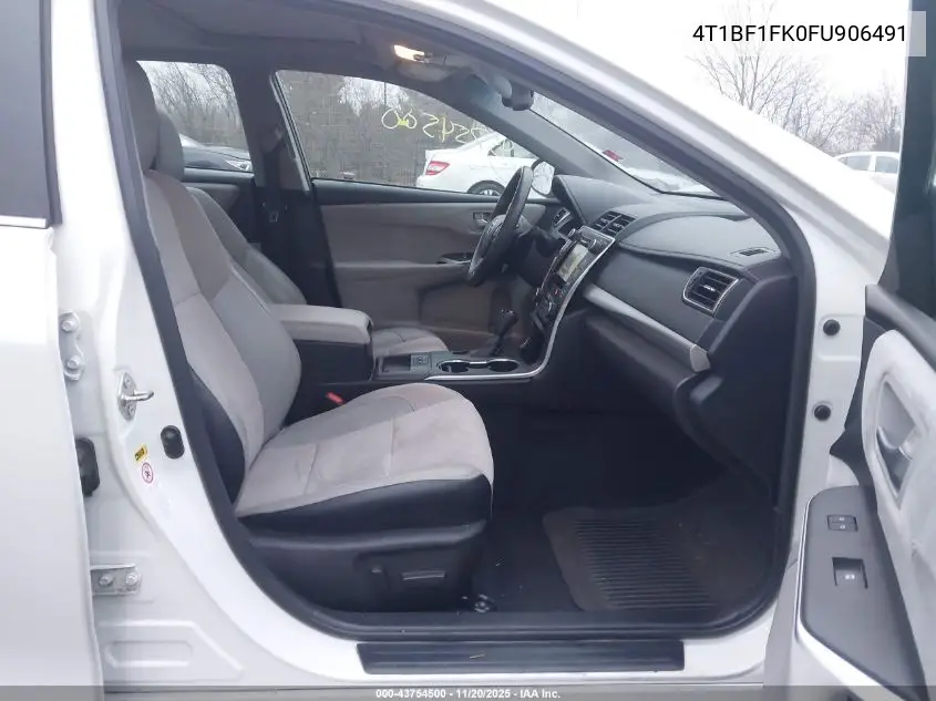 4T1BF1FK0FU906491 2015 Toyota Camry Xse