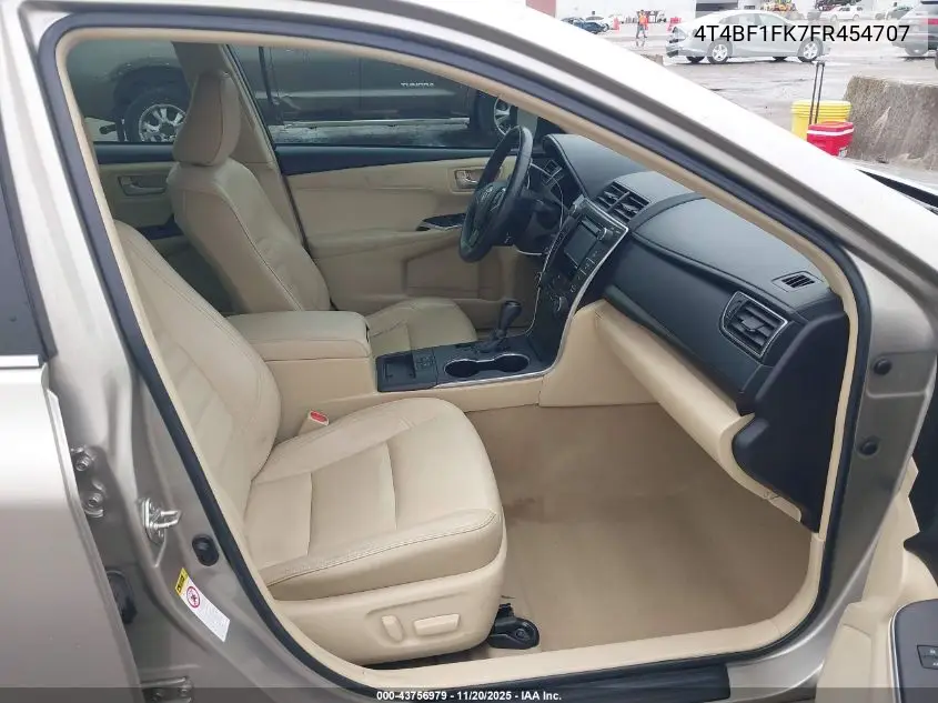4T4BF1FK7FR454707 2015 Toyota Camry Xle