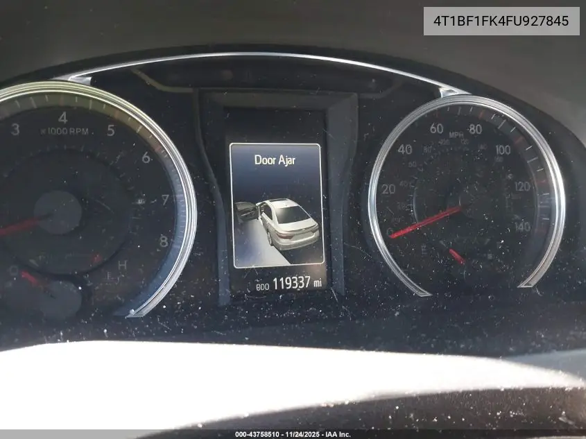 4T1BF1FK4FU927845 2015 Toyota Camry Se