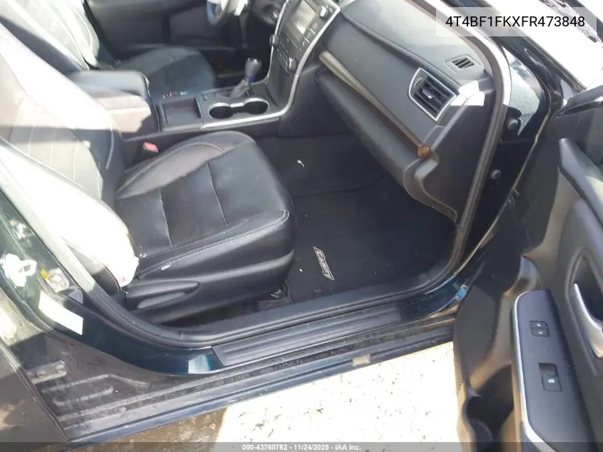 4T4BF1FKXFR473848 2015 Toyota Camry Le