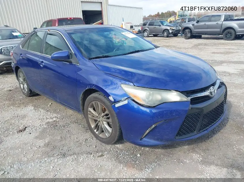 4T1BF1FKXFU872060 2015 Toyota Camry Se