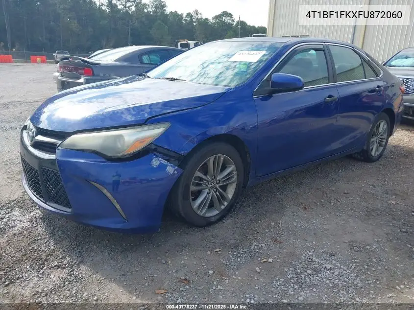 4T1BF1FKXFU872060 2015 Toyota Camry Se