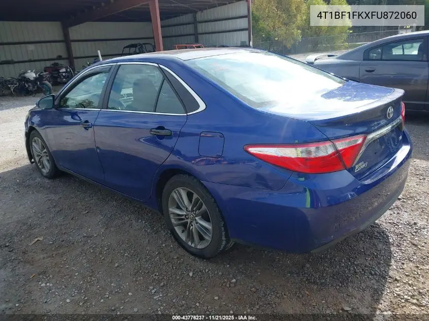 4T1BF1FKXFU872060 2015 Toyota Camry Se