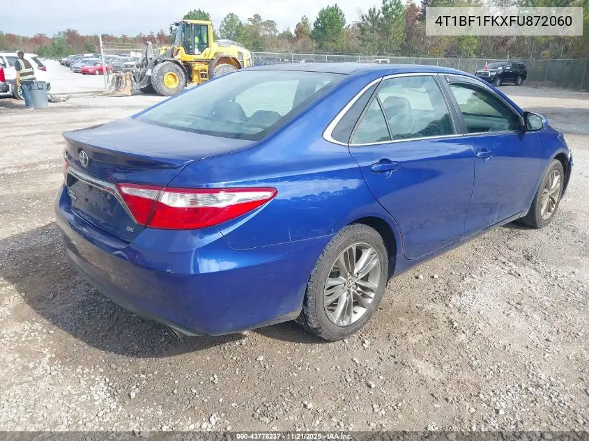 4T1BF1FKXFU872060 2015 Toyota Camry Se