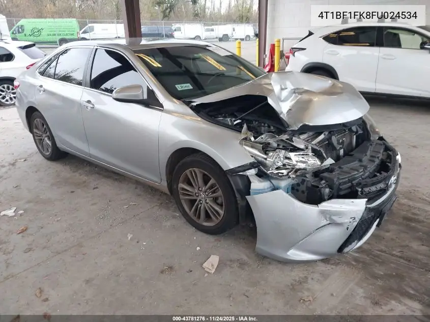 4T1BF1FK8FU024534 2015 Toyota Camry Se