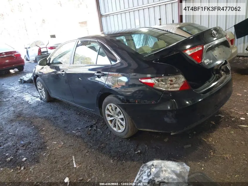 4T4BF1FK3FR477062 2015 Toyota Camry Le