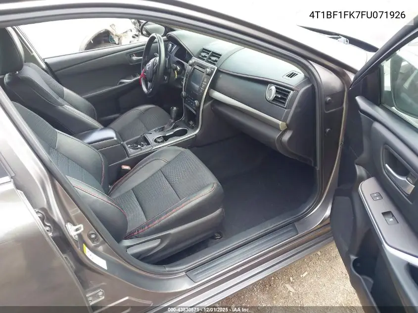 4T1BF1FK7FU071926 2015 Toyota Camry Se