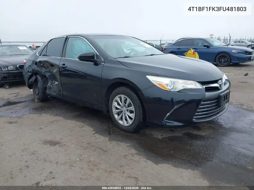 4T1BF1FK3FU481803 2015 Toyota Camry Le