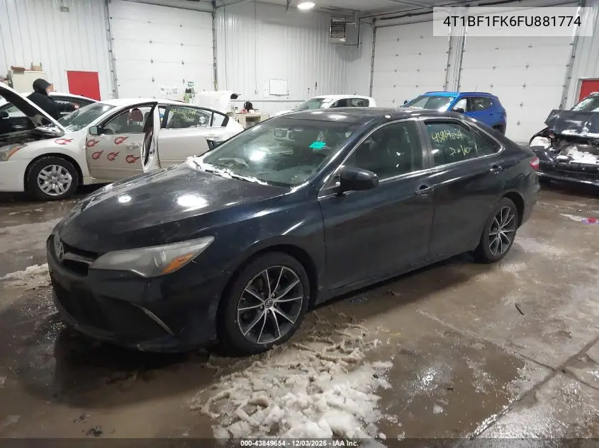 4T1BF1FK6FU881774 2015 Toyota Camry Xse