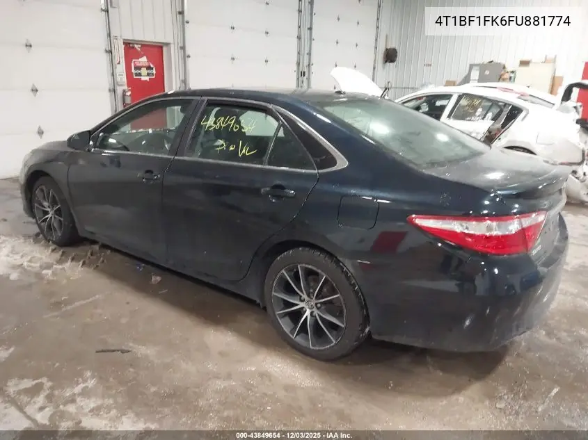 4T1BF1FK6FU881774 2015 Toyota Camry Xse