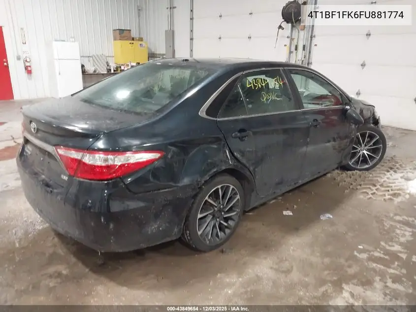 4T1BF1FK6FU881774 2015 Toyota Camry Xse