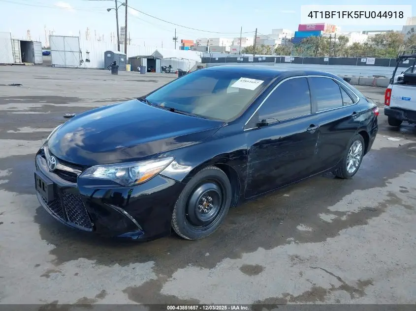 4T1BF1FK5FU044918 2015 Toyota Camry Se