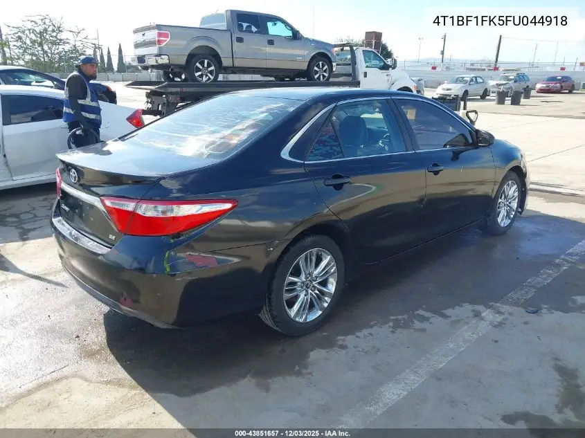 4T1BF1FK5FU044918 2015 Toyota Camry Se
