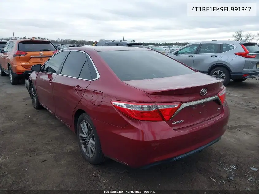 4T1BF1FK9FU991847 2015 Toyota Camry Se