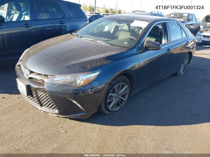 4T1BF1FK3FU001324 2015 Toyota Camry Se