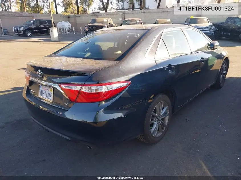 4T1BF1FK3FU001324 2015 Toyota Camry Se