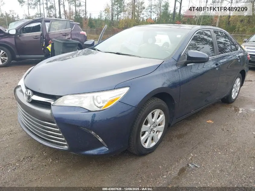 4T4BF1FK1FR489209 2015 Toyota Camry Le