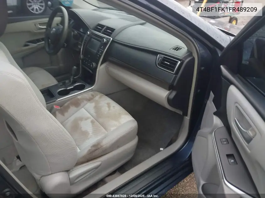 4T4BF1FK1FR489209 2015 Toyota Camry Le