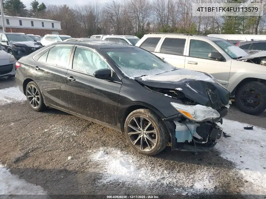 4T1BF1FK4FU113579 2015 Toyota Camry Xse