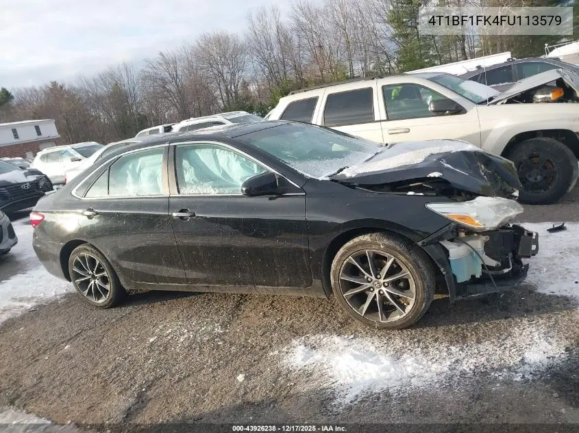 4T1BF1FK4FU113579 2015 Toyota Camry Xse