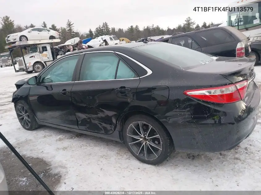 4T1BF1FK4FU113579 2015 Toyota Camry Xse