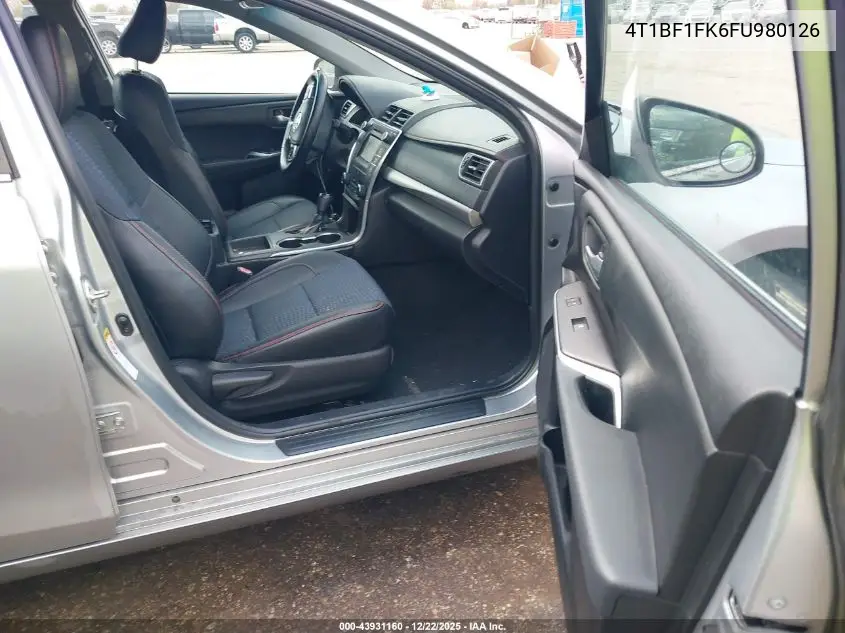 4T1BF1FK6FU980126 2015 Toyota Camry Se