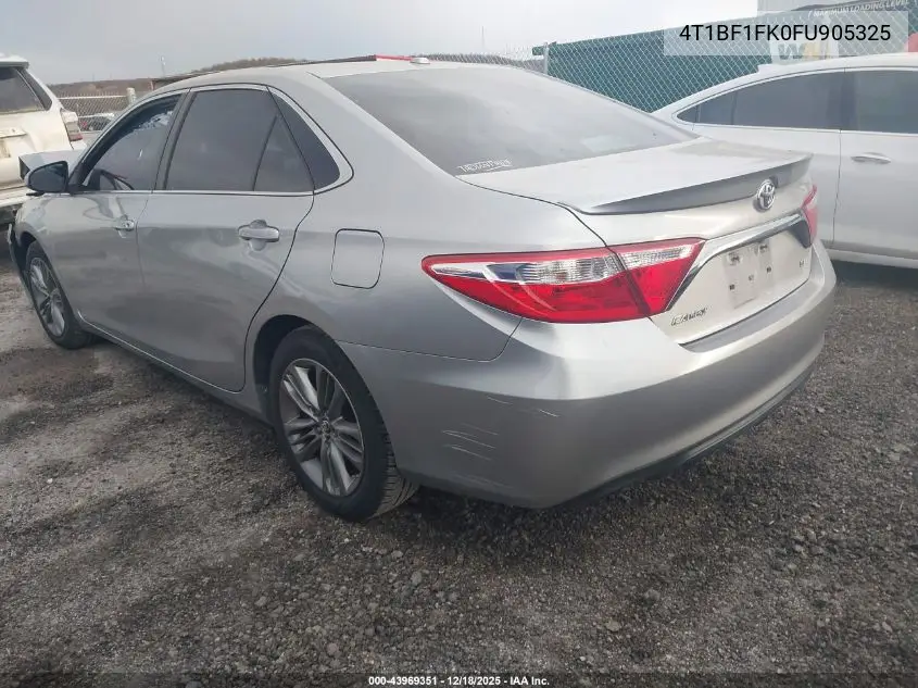 4T1BF1FK0FU905325 2015 Toyota Camry Se