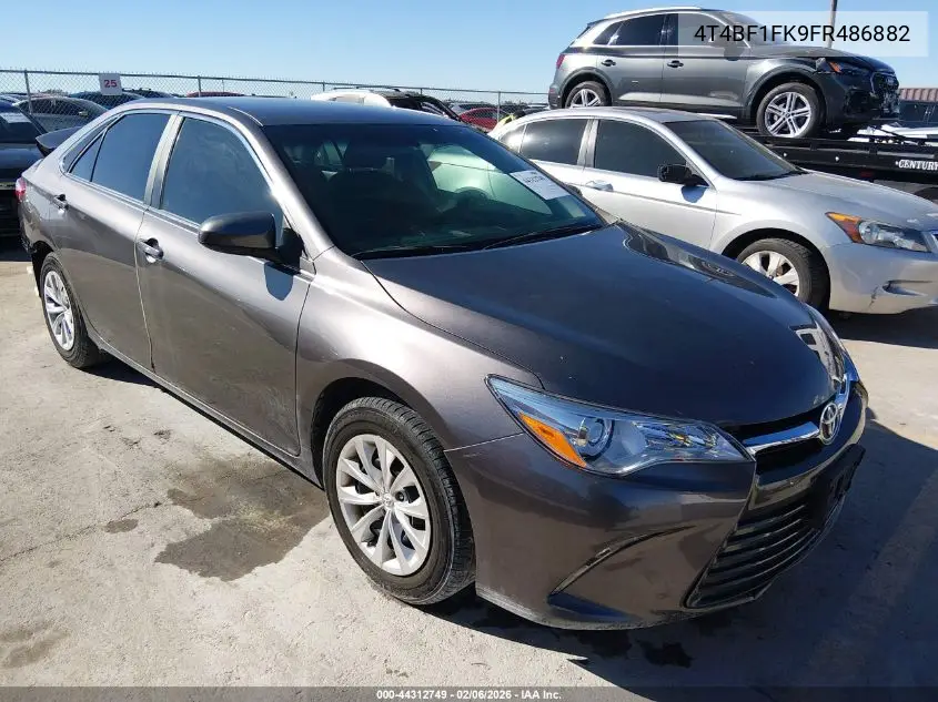 4T4BF1FK9FR486882 2015 Toyota Camry Le