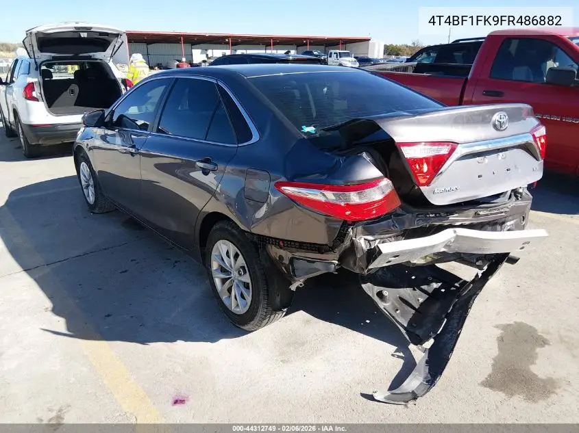 4T4BF1FK9FR486882 2015 Toyota Camry Le