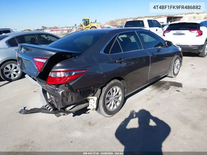4T4BF1FK9FR486882 2015 Toyota Camry Le