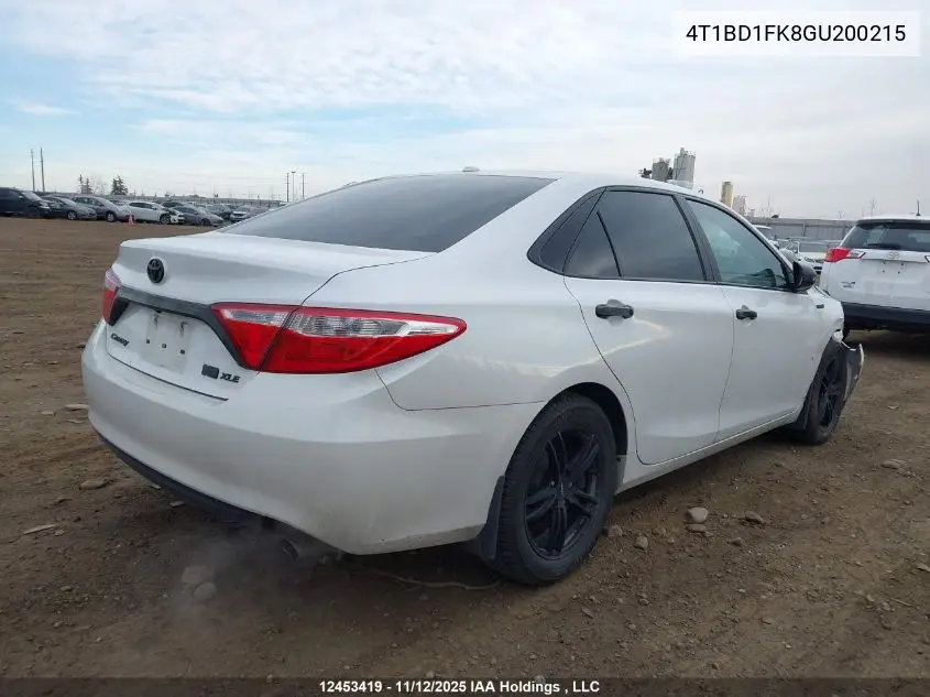 4T1BD1FK8GU200215 2016 Toyota Camry Hybrid/Le/Xle/Se