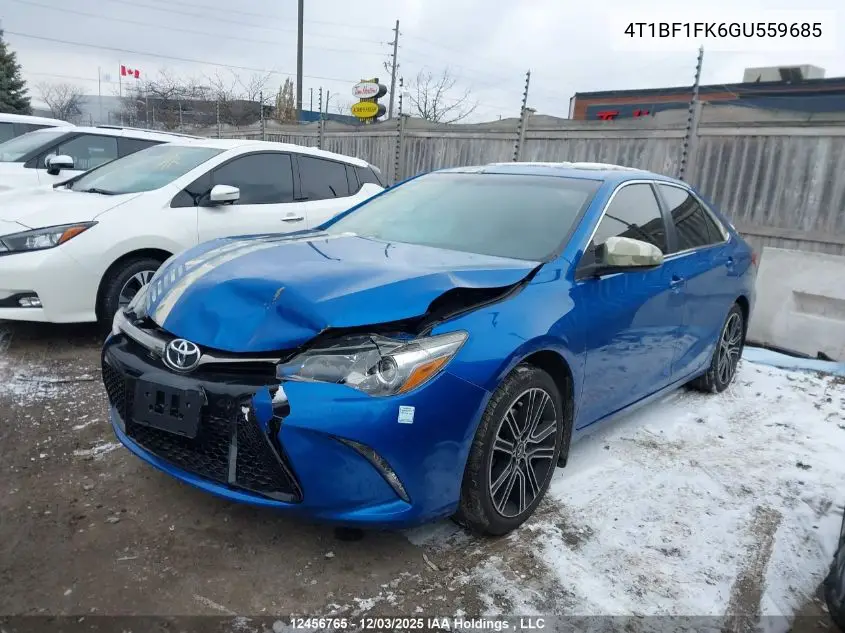 4T1BF1FK6GU559685 2016 Toyota Camry Le/Xle/Se/Xse