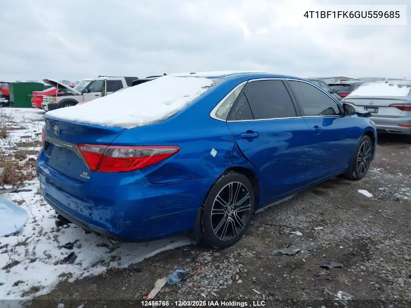 4T1BF1FK6GU559685 2016 Toyota Camry Le/Xle/Se/Xse