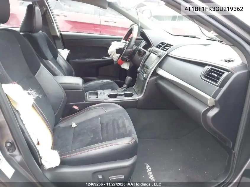 4T1BF1FK3GU219362 2016 Toyota Camry Xse