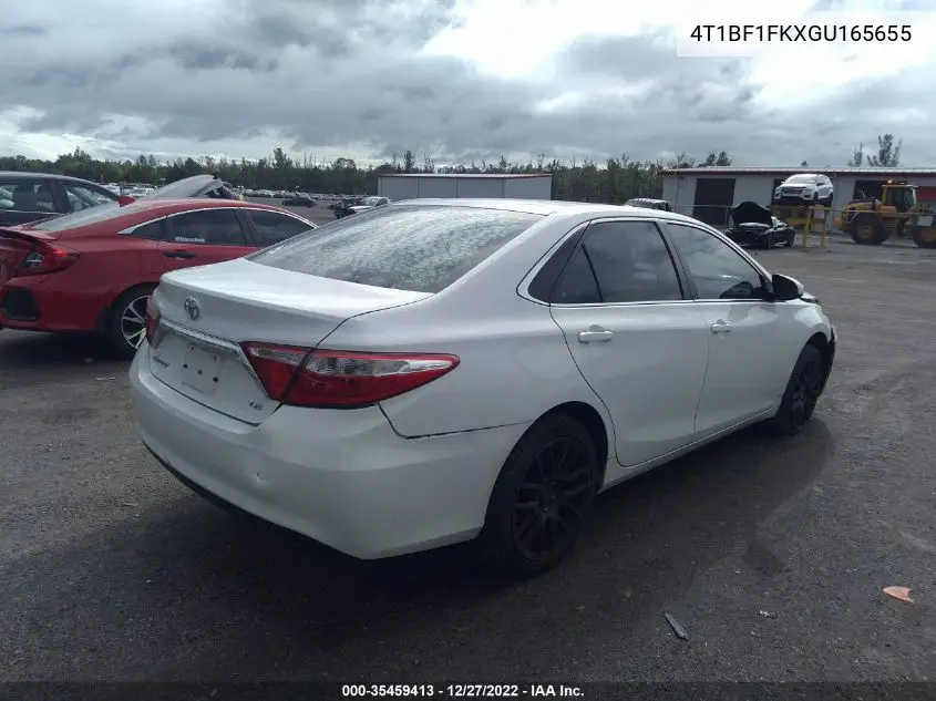 4T1BF1FKXGU165655 2016 Toyota Camry Le