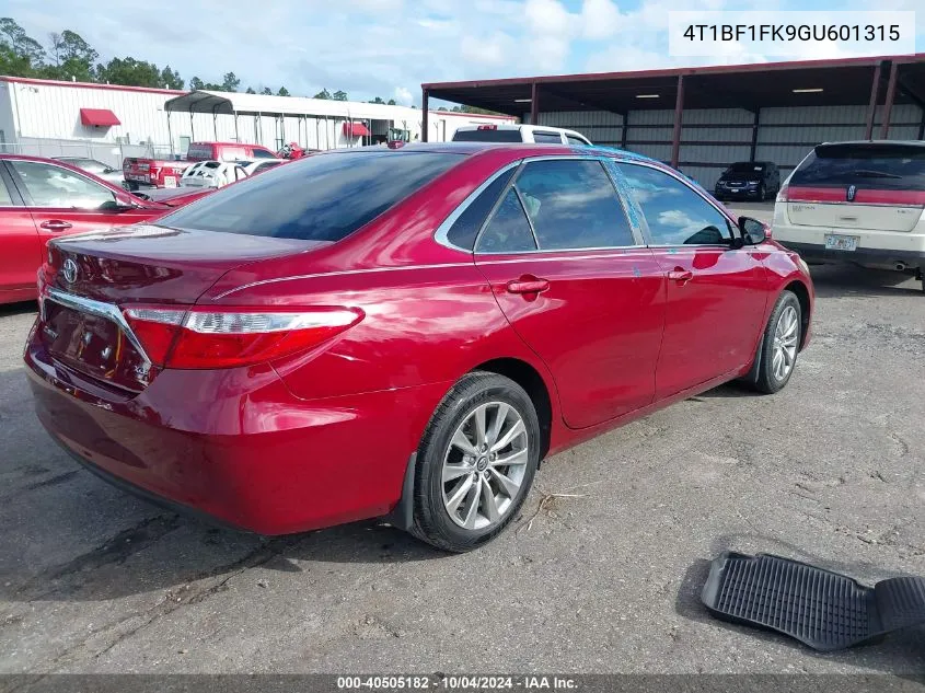 4T1BF1FK9GU601315 2016 Toyota Camry Xle