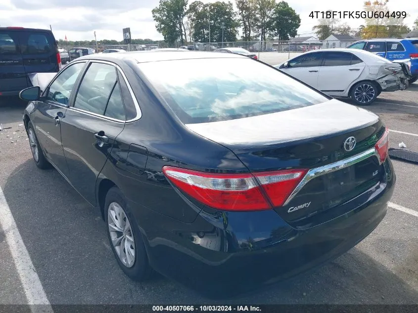 4T1BF1FK5GU604499 2016 Toyota Camry Le