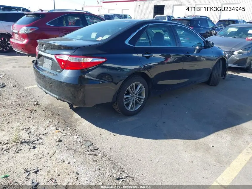 4T1BF1FK3GU234945 2016 Toyota Camry Se