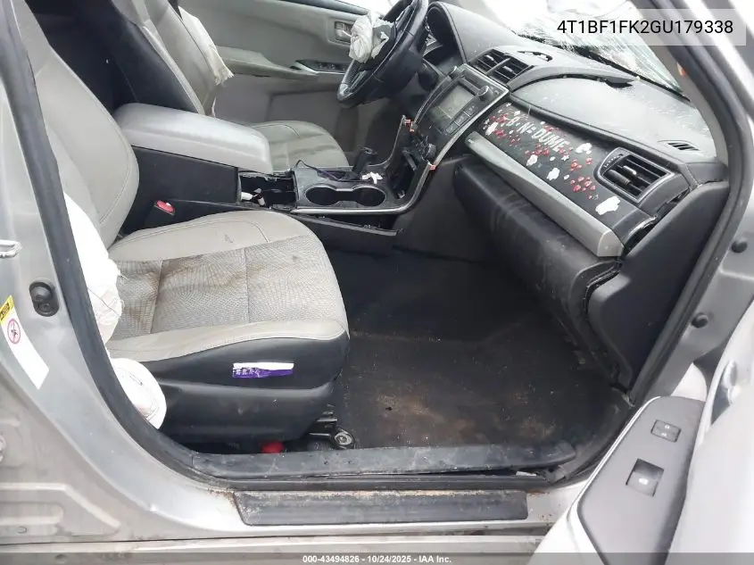4T1BF1FK2GU179338 2016 Toyota Camry Se