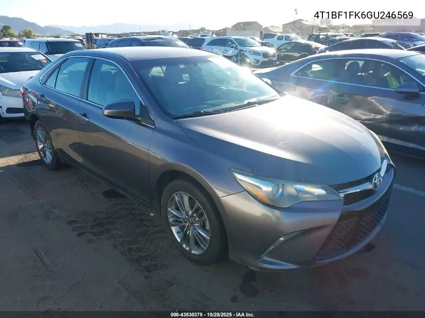 4T1BF1FK6GU246569 2016 Toyota Camry Se