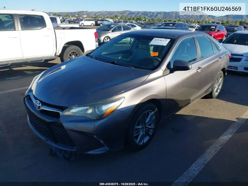 4T1BF1FK6GU246569 2016 Toyota Camry Se