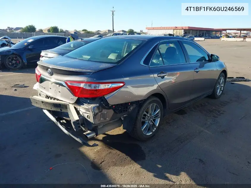 4T1BF1FK6GU246569 2016 Toyota Camry Se