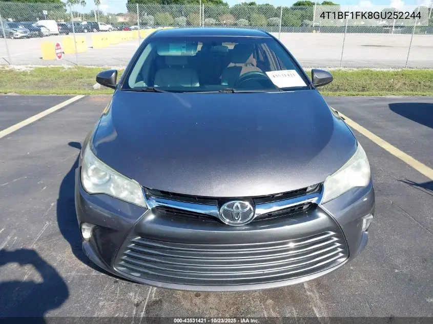 4T1BF1FK8GU252244 2016 Toyota Camry Le