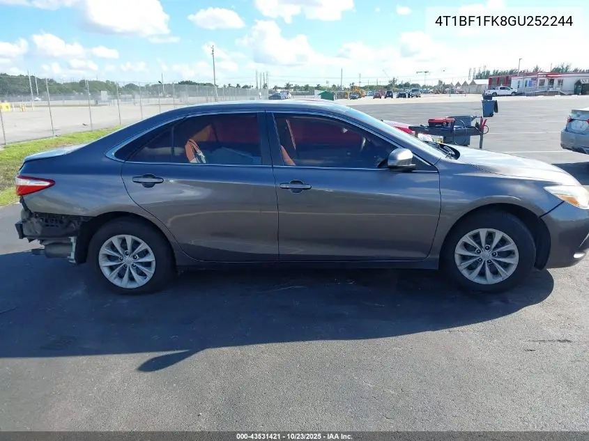 4T1BF1FK8GU252244 2016 Toyota Camry Le