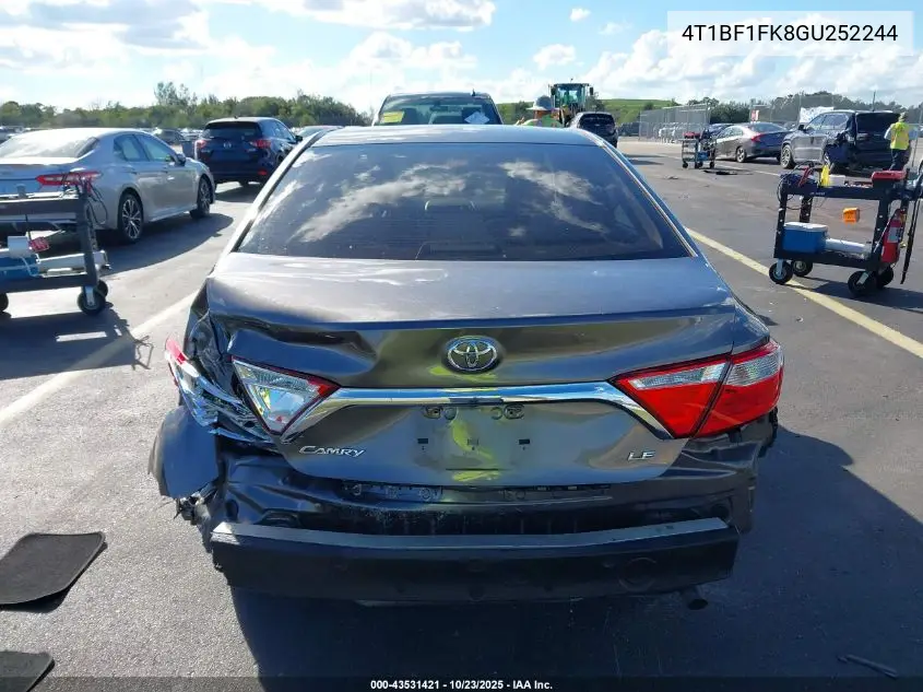 4T1BF1FK8GU252244 2016 Toyota Camry Le