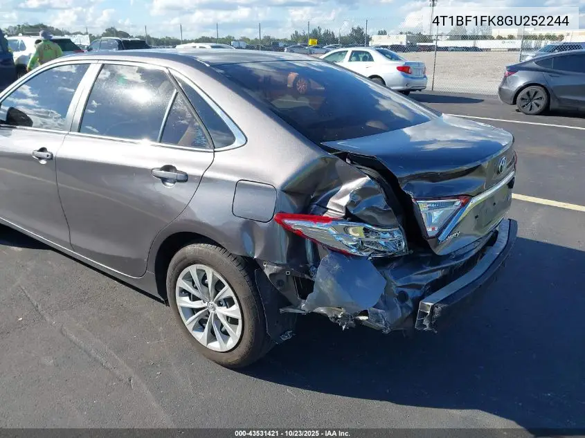 4T1BF1FK8GU252244 2016 Toyota Camry Le