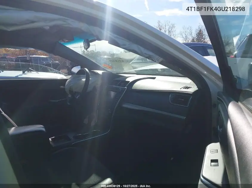 4T1BF1FK4GU218298 2016 Toyota Camry Se